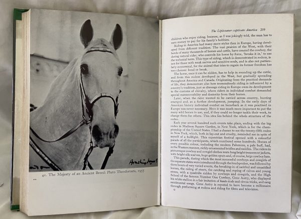 My Dancing White Horses: The Autobiography of Alois Podhajsky, author of The White Stallions of Vienna.
