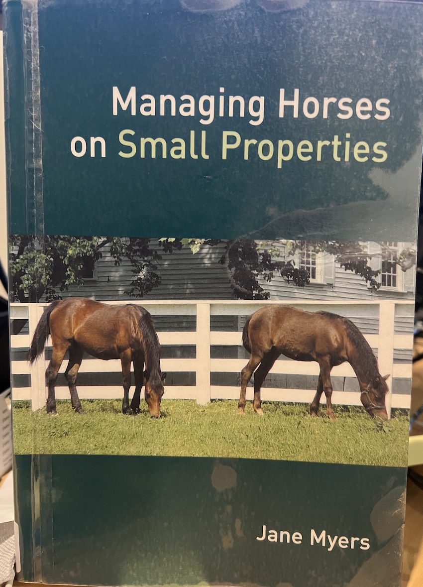 Managing Horses on Small Properties