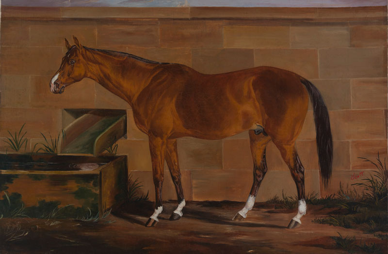  <em>Portrait of Lexington</em>, about 1857, by Thomas J Scott. (Smithsonian American Art Museum, Gift of Mr and Mrs David K Anderson, Martha Jackson Memorial Collection)